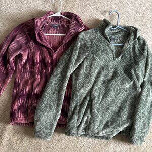 bundle Eddie Bauer women's fleece size small